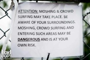 Mosh Sign
